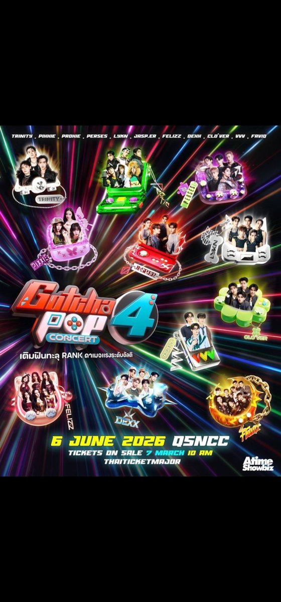 thisiskhunbabe's tweet photo. 📸 รับถ่ายรูป/แฟนแคมศิลปิน
🗓 6 JUNE 2026

✅️ Proxie
✅️ Pixxie
✅️ VVV
✅️ Trinity
✅️ Dexx
✅️ Felizz

#gotchapop #gotchapop4 #คุุณเบ้บถ่ายรูป #รับถ่ายรูป #รับถ่ายรูปศิลปิน https://t.co/KHS5yca440
