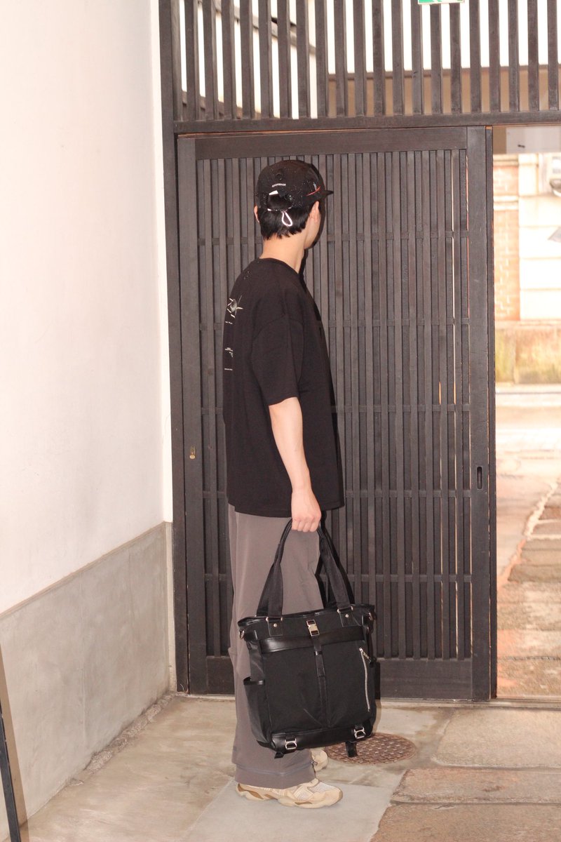 mspc_kyoto's tweet photo. -2026 NEW ARRIVAL-
【Ripe】

◼︎ 2-WAY TOTE BAG
No : 03703
Color : BLACK
Size : W305 H380 D110 mm 

#masterpiece 
#マスターピース
#京都河原町 https://t.co/q1QWIipAh2