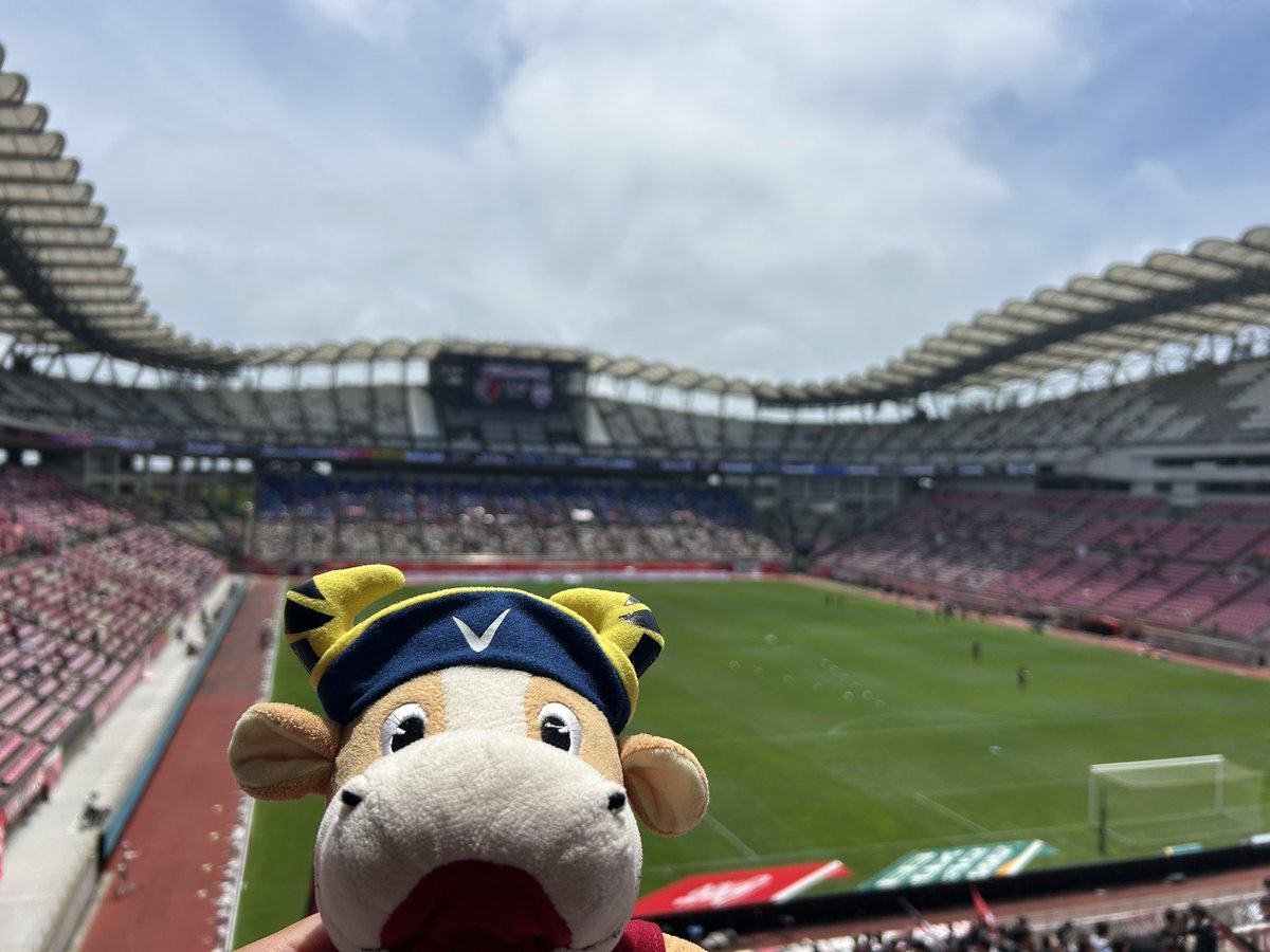 goooo3139's tweet photo. やっと着いた！
勝ちましょう！！！ https://t.co/X4DBwEbtgO