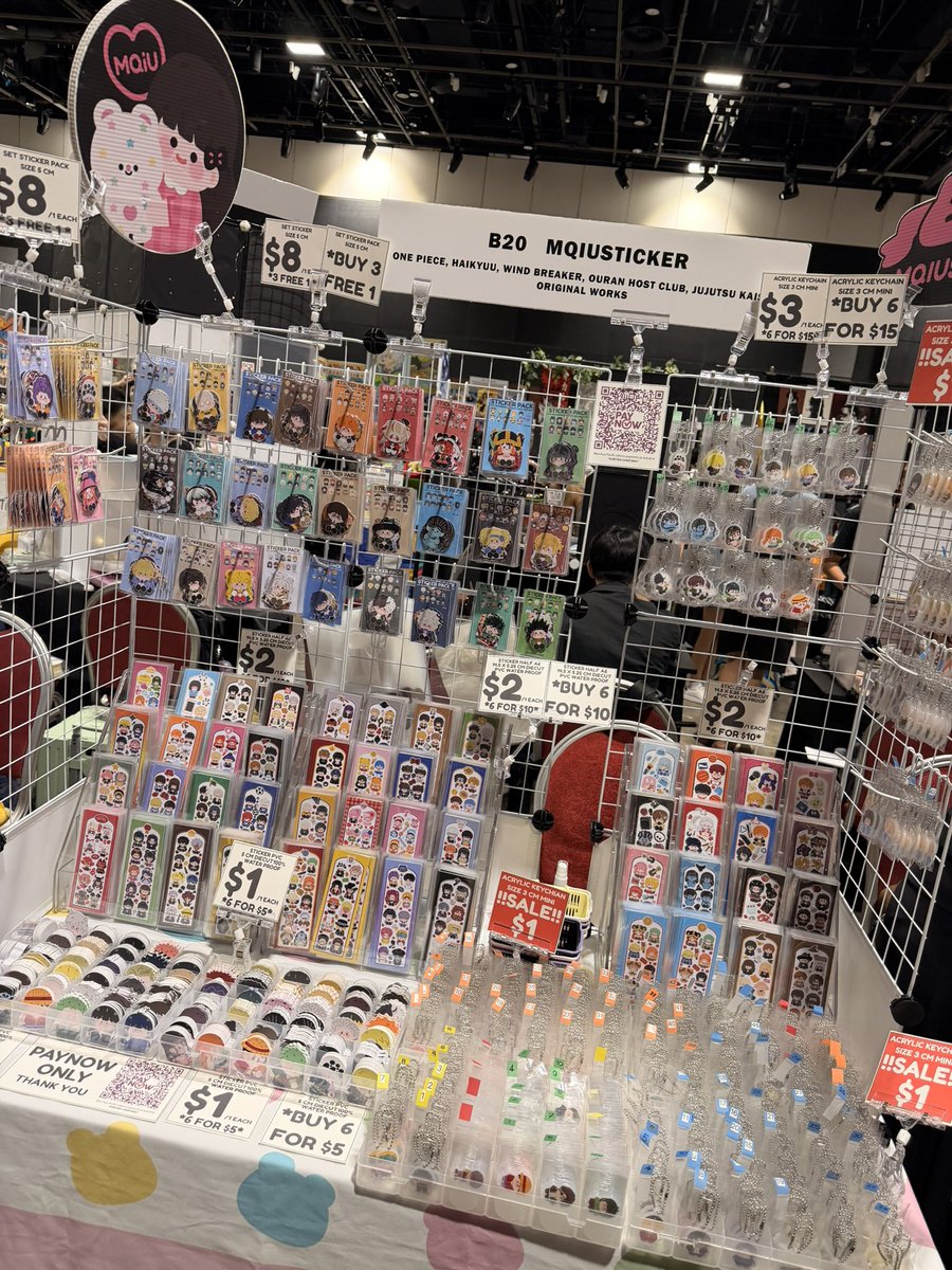 mqiusticker's tweet photo. Doki ! Doki ! anime Market ❤️🇸🇬✈️
See you B20 Mqiusticker !➕Thank you 🙏🏻🙇🏻♀️
📅 6-7 June 2026
🎀 11:00am - 8pm Daily
📍 Suntec Convention & Exhibition Centre Hall 405
#DDAM #DDAM2026 #DOKIDOKIANIMEMARKET #DDAMSG #DOKIDOKIANIMEMARKETSG https://t.co/ORg3Q5chKX