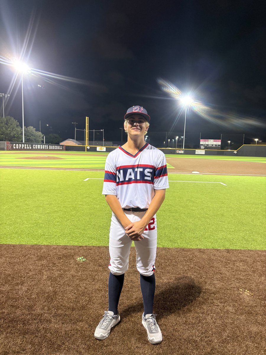 FiveToolTexas's tweet photo. F: @DallasNationals 15U Patterson 2, NTX Elite Gutierrez 2026 1
PoG: Reed Schnabel 7IP, 6K https://t.co/WAaJLH154z
