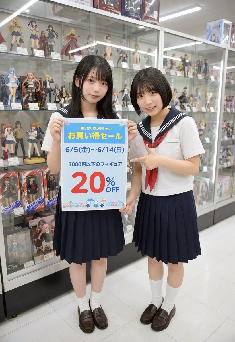 shadowmaito's tweet photo. 今日の嫁達 💕
『BOOKOFF 42号松阪久米店』で
「20%OFFセール」
キタ━━━━(゚∀゚)━━━━!!
#ブックオフ
#ブラショ
#フィギュア
ブックオフに急げだぁねぇ❗️
(* ̄ー ̄)👆️ https://t.co/G6iOHtM5JJ
