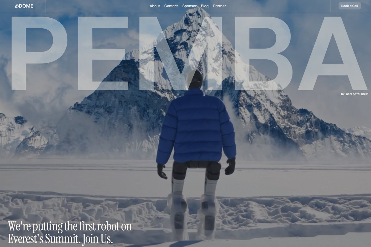 chironchain's tweet photo. Info on $PEAK since the dev hasn't disclosed much yet:

An Eastworlds Robotics @virtuals_io project launched by Pablo Berlanga Boemare (@pabloberlangab)

The company behind it is called GEOLOGIC DOME. Pablo is the CEO. According to their site, they have worked with NASA, Microsoft, and WWF.

Website: https://t.co/PZsvTs0mef
Founder LinkedIn: https://t.co/gjQpqGzvib
Founder Blog: https://t.co/u2iD2hyHOe
Founder X Post quoting Virtuals Eastworlds: https://t.co/AEZXJBm1mT

"The objective is clear: build the research foundation for robots that operate reliably where human deployment is costly, limited, or unsafe.

With that, we launched $PEAK, the highest robotics tokenization in history. Funding the next phase of extreme-environment robotics research and deployment."