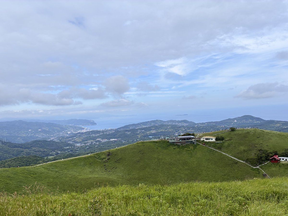 amamiya0607's tweet photo. 大室山！ https://t.co/QYc55VaG2B