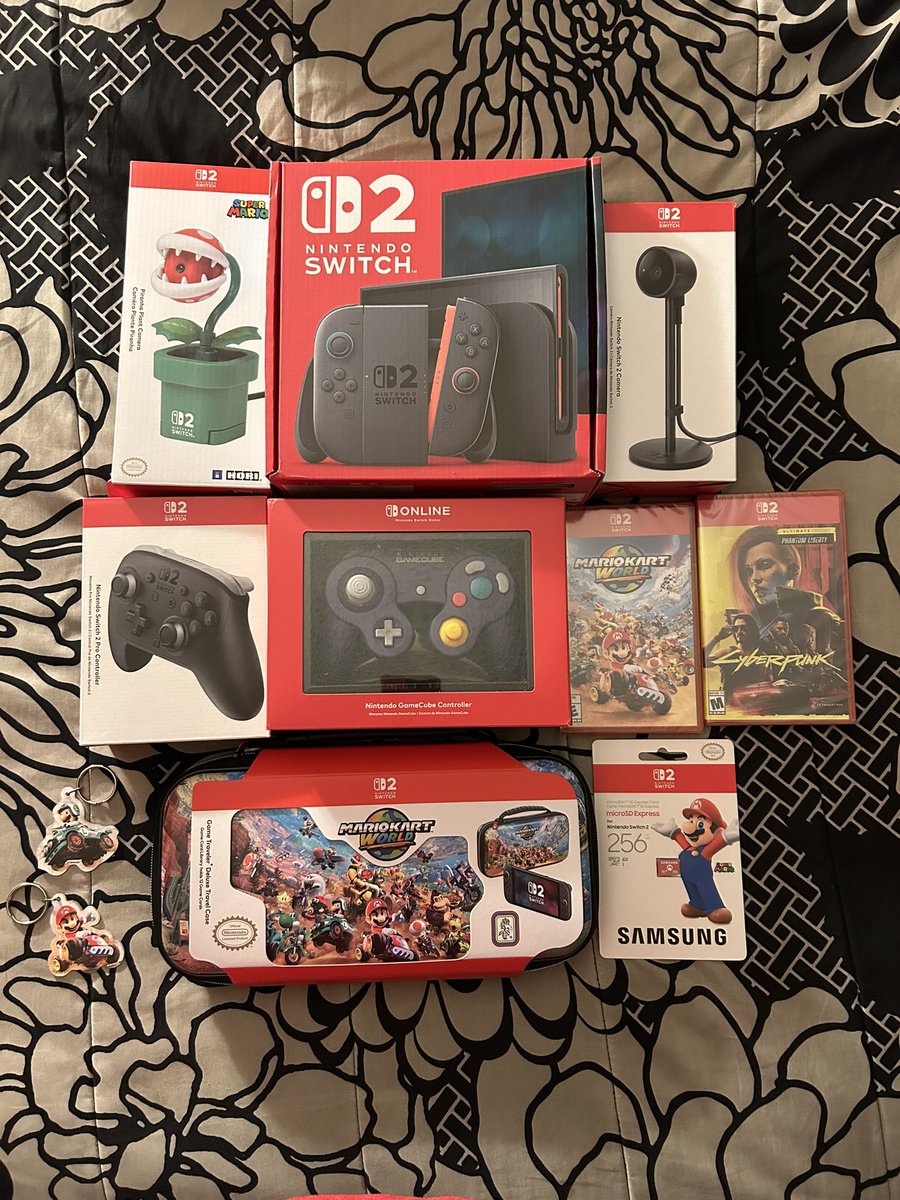 JetStorm8600's tweet photo. Happy 1 Year Anniversary to the Nintendo Switch 2 😊⭐️🎉🎊 #NintendoSwitch2 https://t.co/QXlTPMPnej