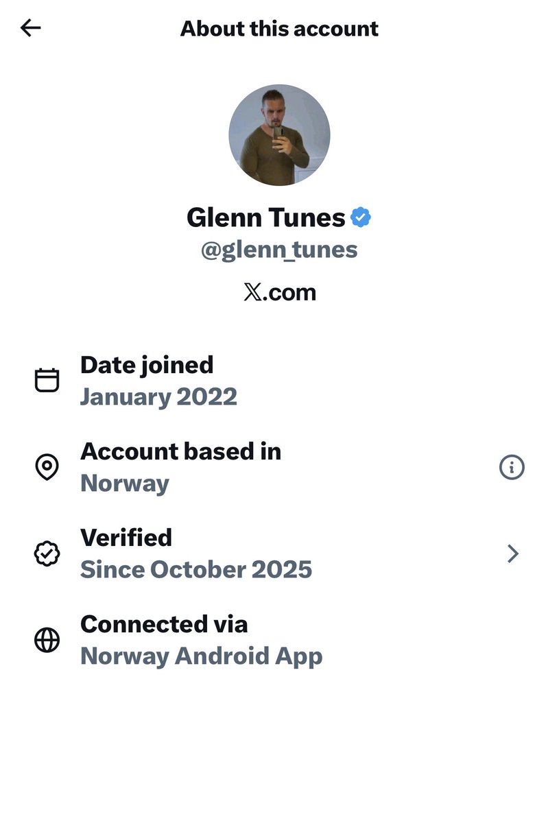 UrielWatcher's tweet photo. @glenn_tunes Look at this commie from Norway.  He has it all figured out.  US elections have been fraudulent before Trump.  Norwegian’s are DB’s! https://t.co/rlyQdEaaFp