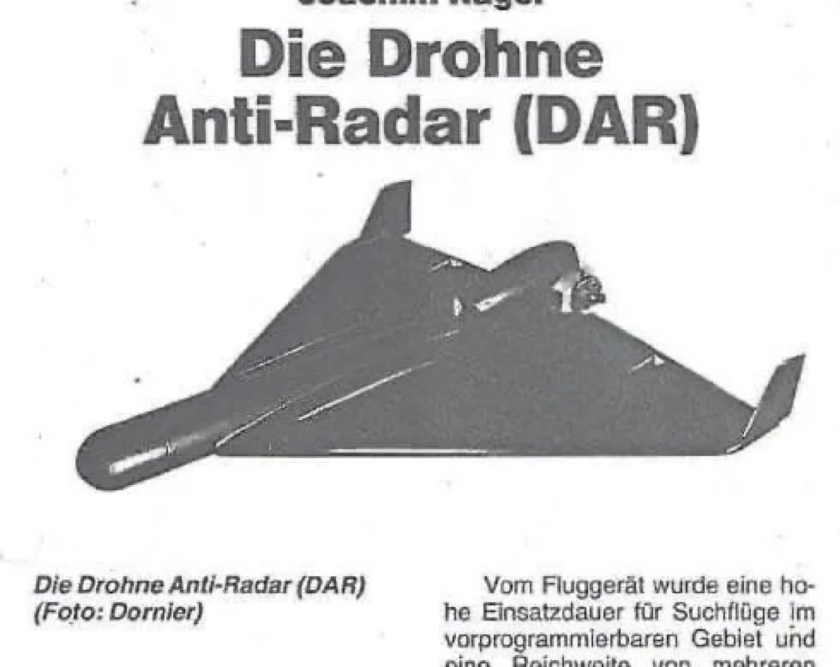 semofa12's tweet photo. @BunyanUnMarsoos @USwd1968 @sentdefender Even Germans were copying Shaheds at 80s, calling them DAR! They probably had a time machine. Maybe Chinese have a space travel machine and copying aliens tech! https://t.co/6T6DidBcjJ