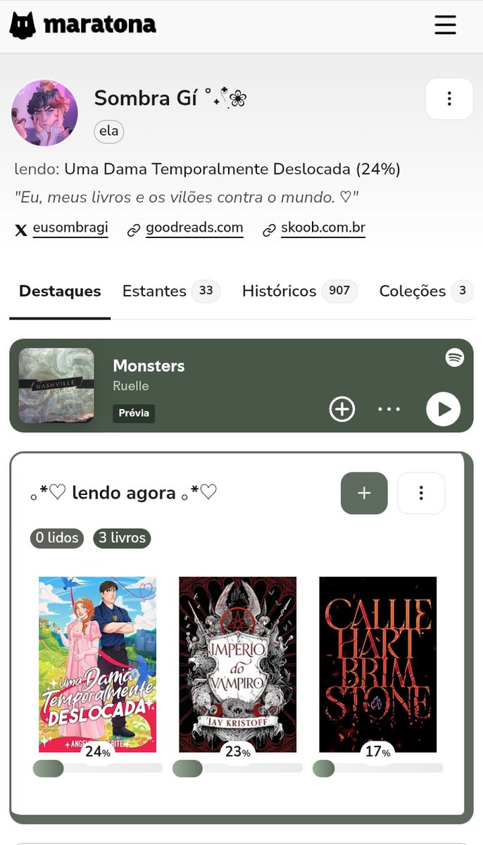 eusombragi's tweet photo. Meus apps favoritos de leitura 😌♥️✨ (às vezes o skoob me tira dos sério, mas faz parte https://t.co/un8udK9XvR