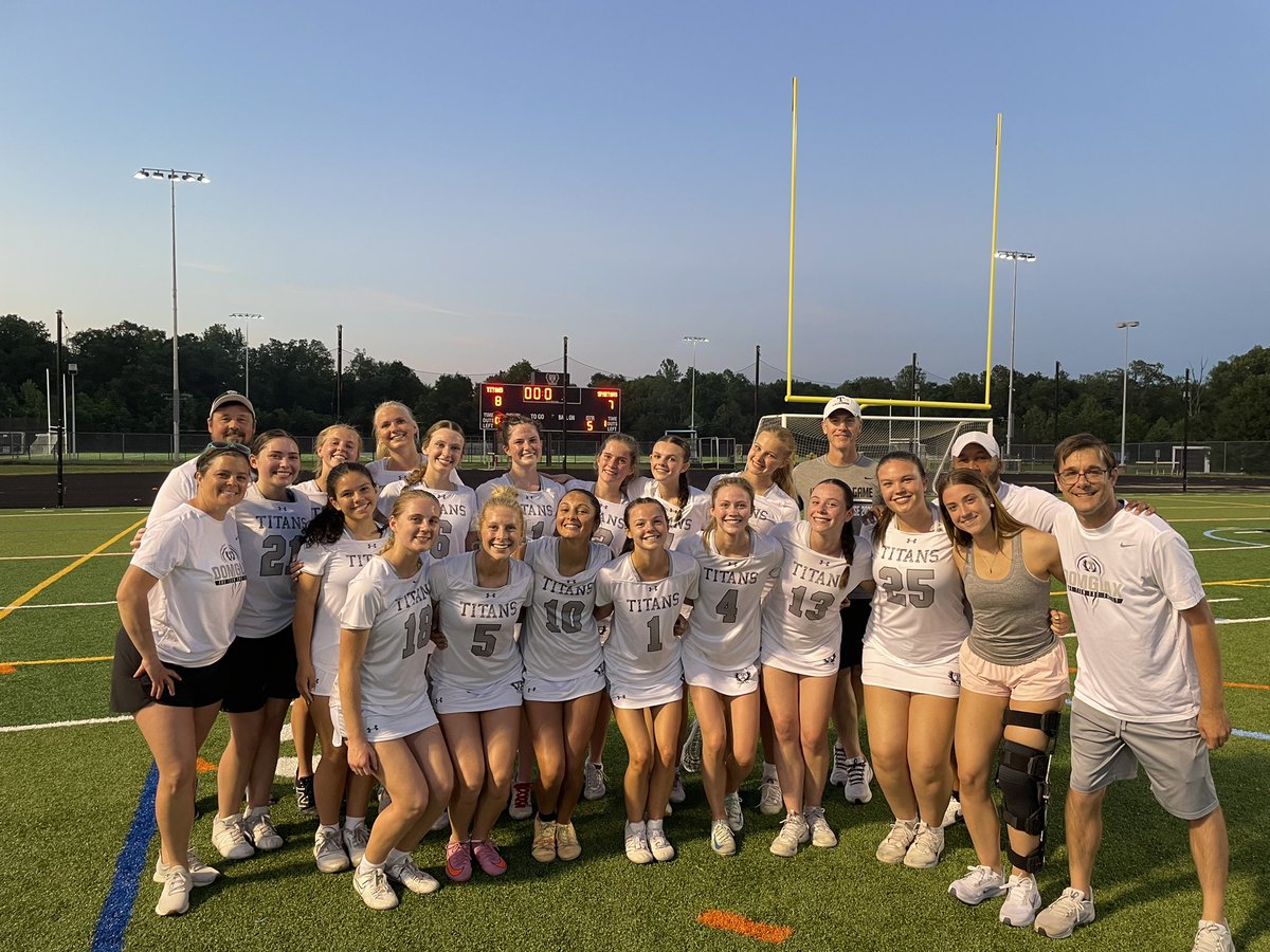 DomGLax's tweet photo. An 8-7 comeback win in sudden death double overtime over Salem at home in our state quarterfinal playoff game tonight!  This team is so resilient and mentally tough!   On to the state semifinals on Tuesday!  @TitanAthletics2 @LoCoSports @DHSPress https://t.co/4r7ztYajsn