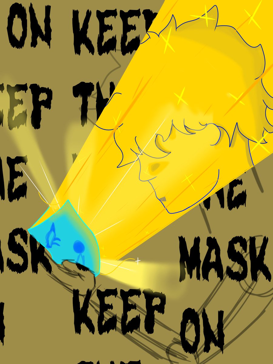 Chamynho's tweet photo. Keep your mask, no matter what.. 🎭 https://t.co/uKRrInVn09