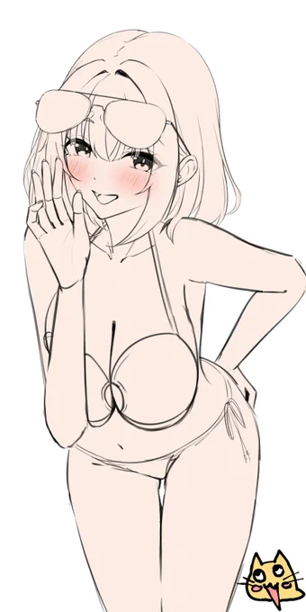 OCのデカ乳描いてると生を実感する