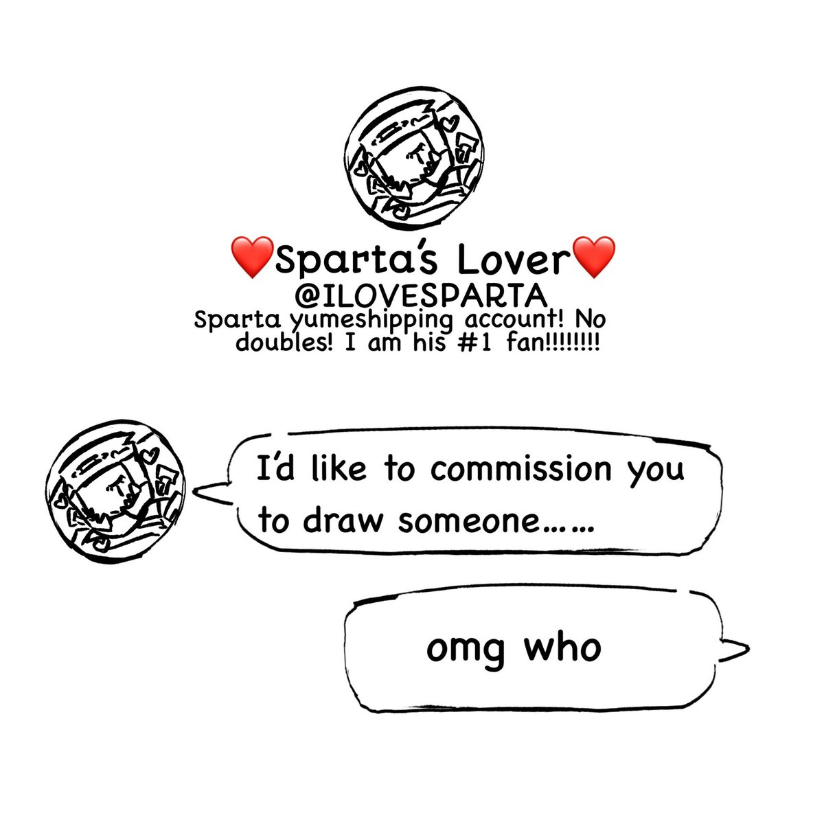 yesitotrauma's tweet photo. Maybe I'm the person who reqst u to drew sparta but idk 
#dummiesvsnoobs #dvn #sparta https://t.co/gjOCrdmfso
