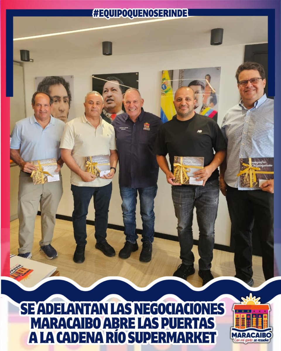 TrixiElena14's tweet photo. Se adelantan las negociaciones
Maracaibo abre las puertas a la cadena Río Supermarket
Nuevas inversiones en la ciudad se anuncian con la instalación de la cadena Río Supermarket, una empresa de amplia trayectoria nacional, cuya expansión se consolidará muy pronto en Maracaibo. https://t.co/kHrAXEW1rL