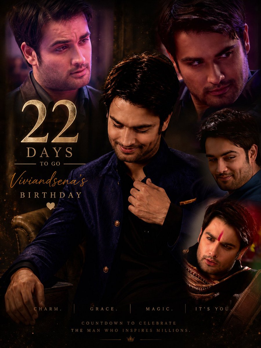 YMehrajuddin's tweet photo. “Not just an actor, but an emotion for fans. ❤️”
22 Days To Go...

#VivianDsena https://t.co/GC9Ytw25KE