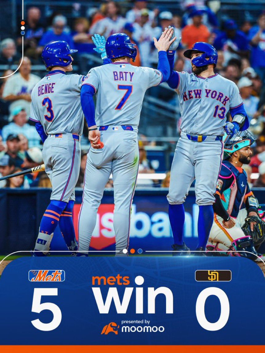 TTGPICKS's tweet photo. New York Mets ML ✅

vs San Diego Padres https://t.co/9x1YzWtjnn