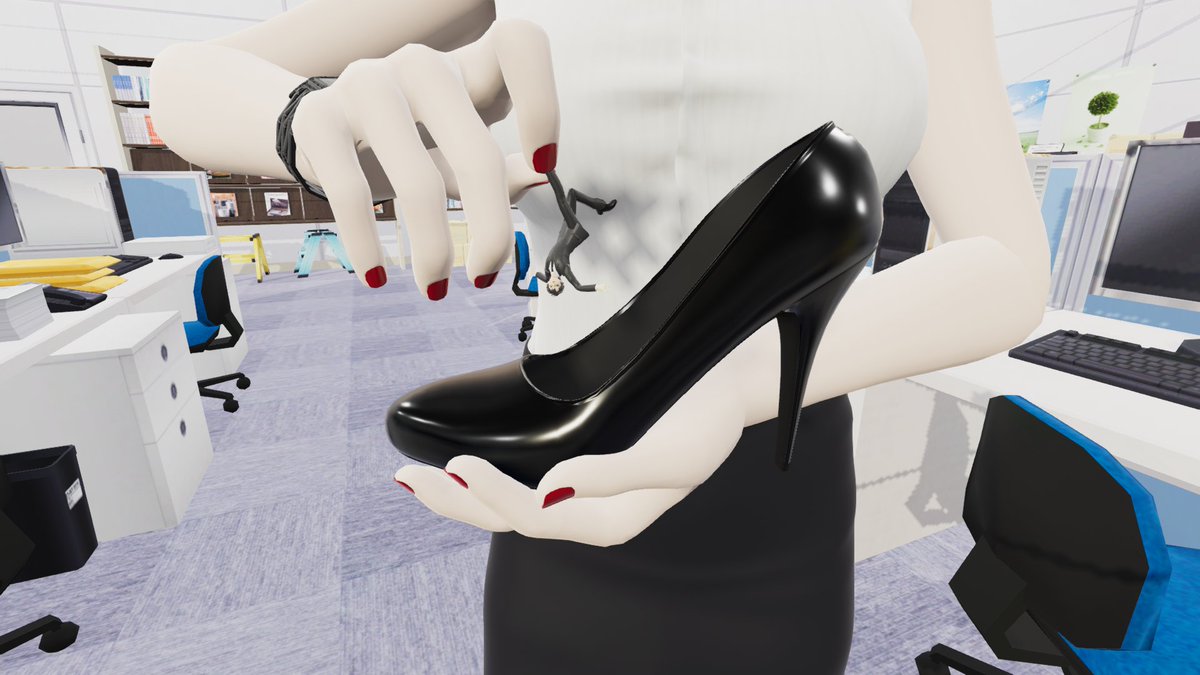 dodgesteve0's tweet photo. Putting him somewhere "safe"
#giantess #sizetwitter #highheels #inshoe https://t.co/jTpnLb0vNA