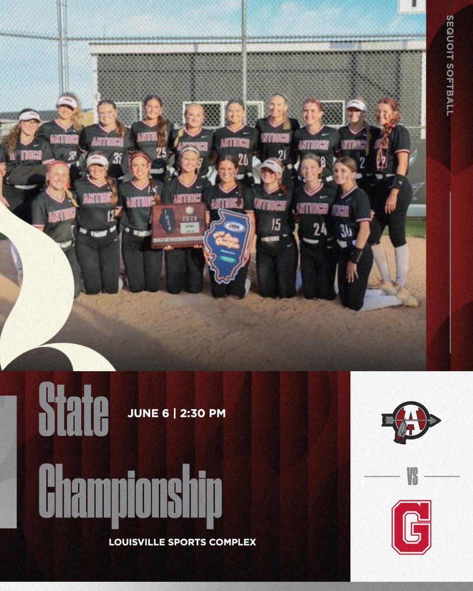 SequoitSoftball's tweet photo. Well were back in the state championship, 3rd time in the last 4 years. Get to Peoria tomorrow!!!! #2 Sequoit Softball vs. #1 Glenwood Chatham. https://t.co/dUDpk7t4gC