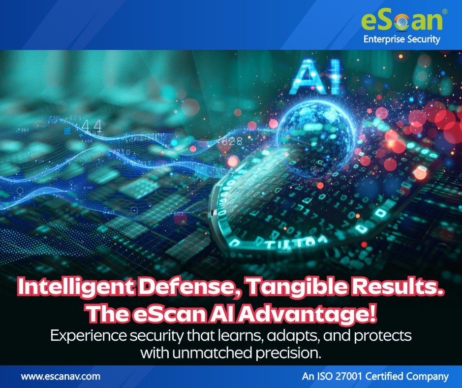 escan_tweet's tweet photo. With eScan’s AI-driven security, you gain real-time intelligence, faster detection, and automated response that turns complex threats into contained risks.
https://t.co/ldnZ8saBJR
#eScan #Cybersecurity #AISecurity #ThreatProtection #CyberDefense #ArtificialIntelligence #Endpoint https://t.co/gG025kkthl