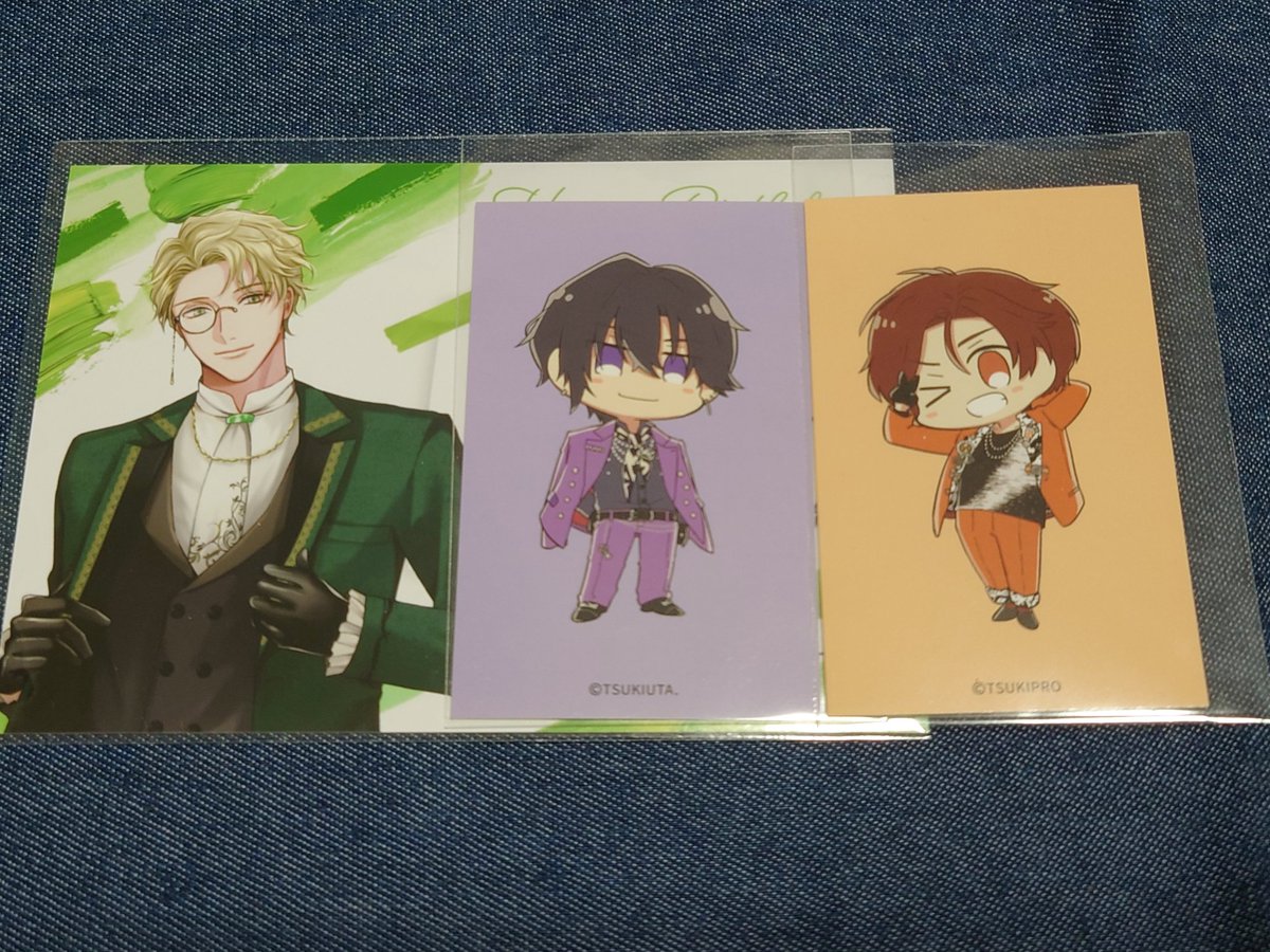 a_mmm02's tweet photo. 交換　ツキウタ。 ツキプロ ツキプロショップ ツキショ ビビラン ガラポン ステッカー

譲：始、☆直助、守人
求：同種 涙、衛＞涼太、剣介、守人、郁、恋、駆、望
異種特典→昂輝、衛＞剣介、涙、郁
レンチキュラー→涙
バーブロ→涼太

始は☆含む交換希望、本日池袋、都内手渡し希望です。 https://t.co/EV0EwE5wBg