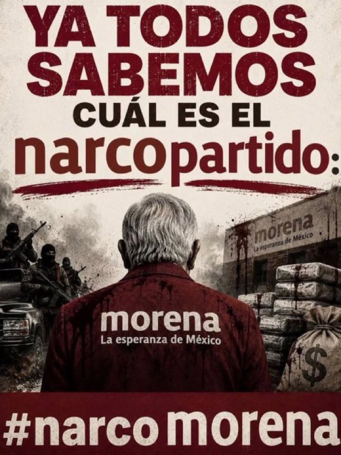 Medina016's tweet photo. @RicardoBSalinas #NarcoEstado https://t.co/y5N02GZ6jw
