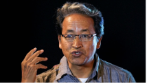 9415st's tweet photo. 🚨 Abhijeet Dipke lands in Delhi, heads to Jantar Mantar as police deploy 1,000+ personnel, drones &amp; barricades. CJP says protest permission is secured. Sonam Wangchuk joins in support of the youth-led movement. https://t.co/J8e6lgFpZ3