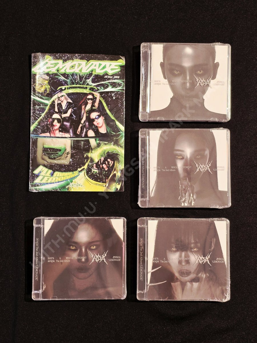 Withmuu_ys's tweet photo. [💿] 용산점 𝐍𝐄𝐖 𝐑𝐄𝐋𝐄𝐀𝐒𝐄

에스파 - LEMONADE / 2집 정규앨범
 - WDA Ver.
 - LEMONADE Ver.
 - ACID Ver.
 - P.O.S Ver.
 - MUTANT Ver.
 - CAN Ver.(스마트앨범)

위드뮤 용산점에서 만나보세요 ʕ⁎≻◡ꔷʔ┉🍋

#에스파 #aespa
#위드뮤 #위드뮤용산 #WITHMUU https://t.co/f2wNc1LlkQ