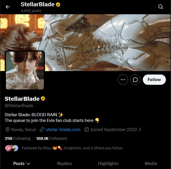 VTZekIsDone's tweet photo. MAN @StellarBlade BANNER FUCK YES MORE TOMBOY ASS https://t.co/YeFJmJ4YOv
