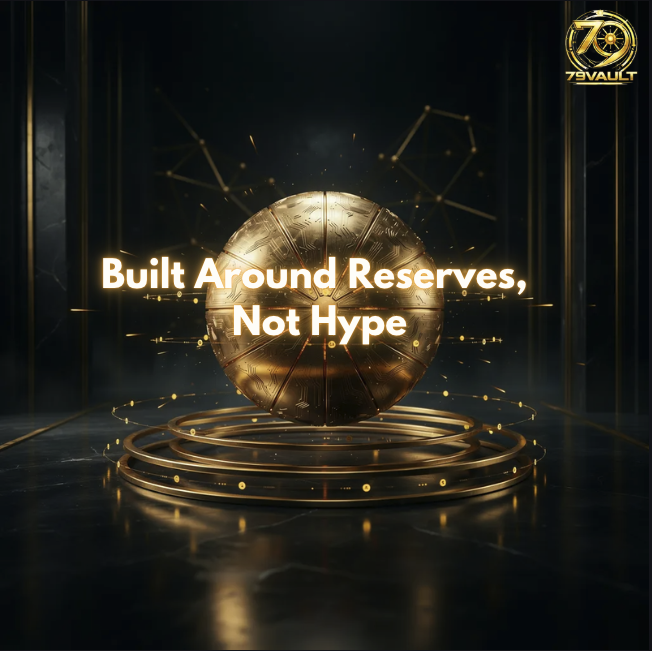 79thVault's tweet photo. Most DeFi protocols focus on emissions.

79th Vault focuses on reserves.

Powered by $79AU, the protocol is designed around treasury growth, market stabilization, and long-term ecosystem sustainability through transparent on-chain mechanisms.

#79thVault #AU #BSC #Web3 https://t.co/lRkjdqT0Ze
