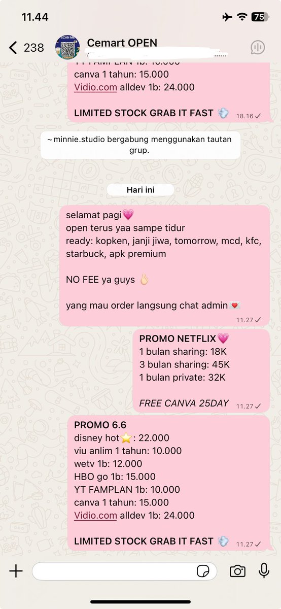catlinarcelia's tweet photo. @svmplyvy 18k aja ka PROMO fast 
☎️ https://t.co/PaygTsOzLo
group wa: https://t.co/DSUr54GxVS https://t.co/7HlM71n6JV