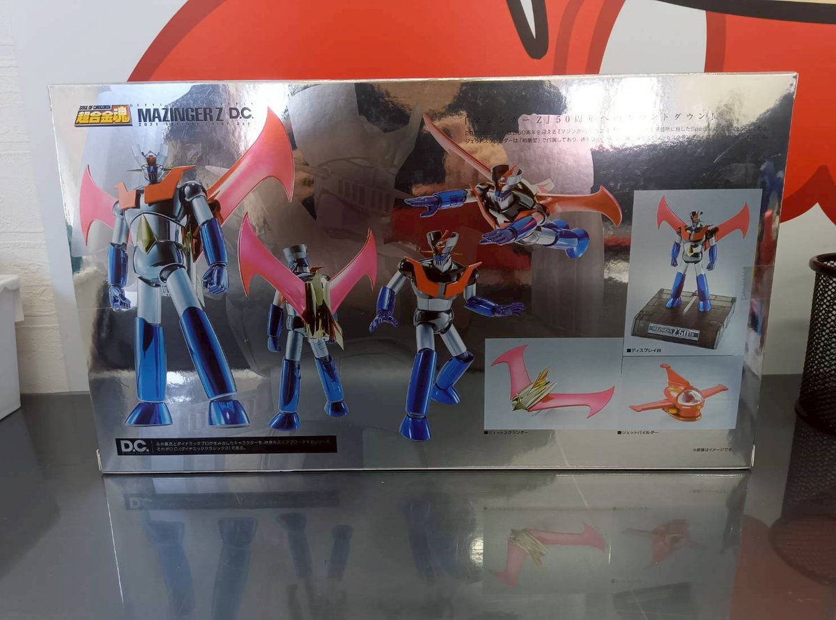 TOYSKINGSAKAI's tweet photo. 【店頭買取】
#超合金魂 #マジンガーZ D.C. 2021 スペシャルカラーver
買取させていただきました‼️
TAMASHII NATION ONLINE 2021開催記念のモデルです✨
メタリックな光沢が素晴らしいです❤️‍🔥

#超合金 #超合金買取
#フィギュア買取 #ロボットトイ買取
#トイズキング大阪堺店
☎0722424875 https://t.co/oraYmbTJ1N