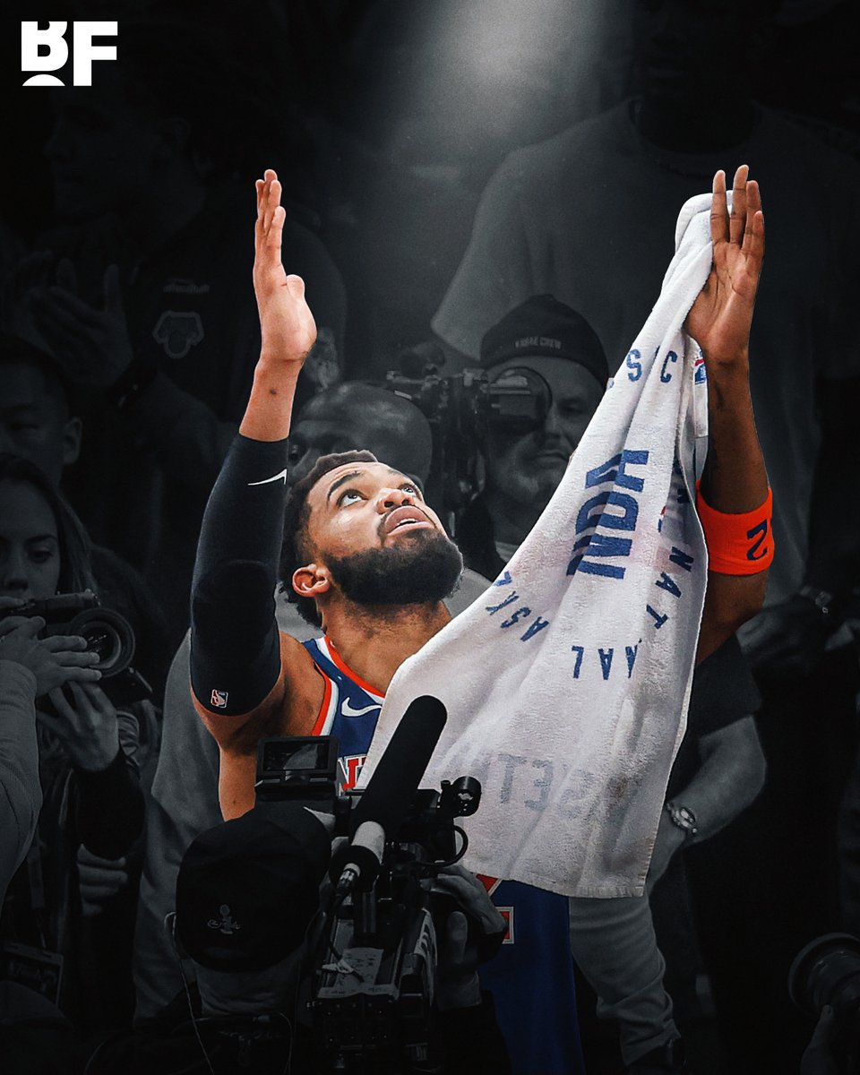 bballforever_'s tweet photo. Karl-Anthony Towns says he felt his mom’s presence on the Knicks’ last possession 🙏❤️

"If you lose a parent...you just look for signs and I'll take any sign I could get and I prayed to her strong before that possession…I take it as a sign my mom was there with me so I appreciate her so much.”