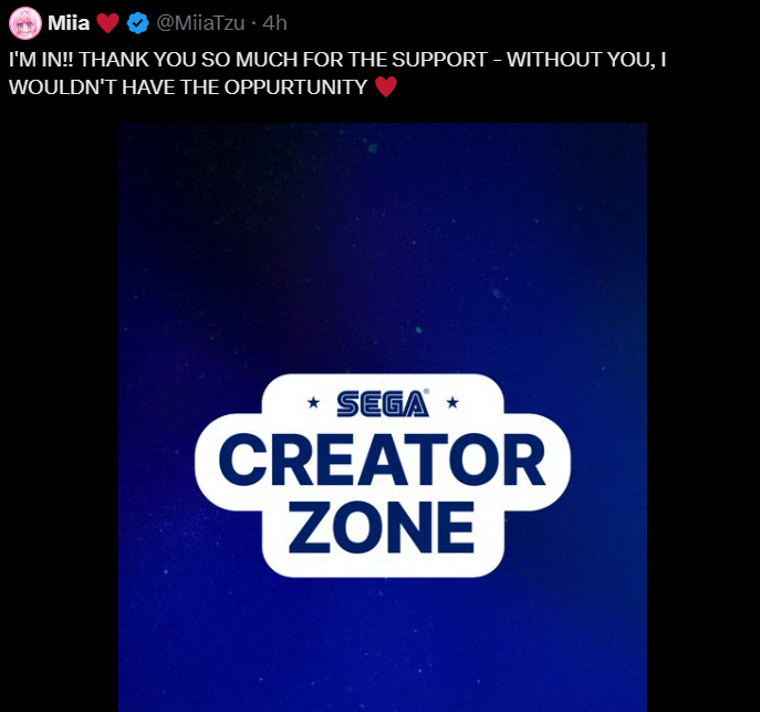 AppleSlipper's tweet photo. SEGA letting in a transphobic content creator during Pride Month is INSANITY https://t.co/MSdxZvmISs