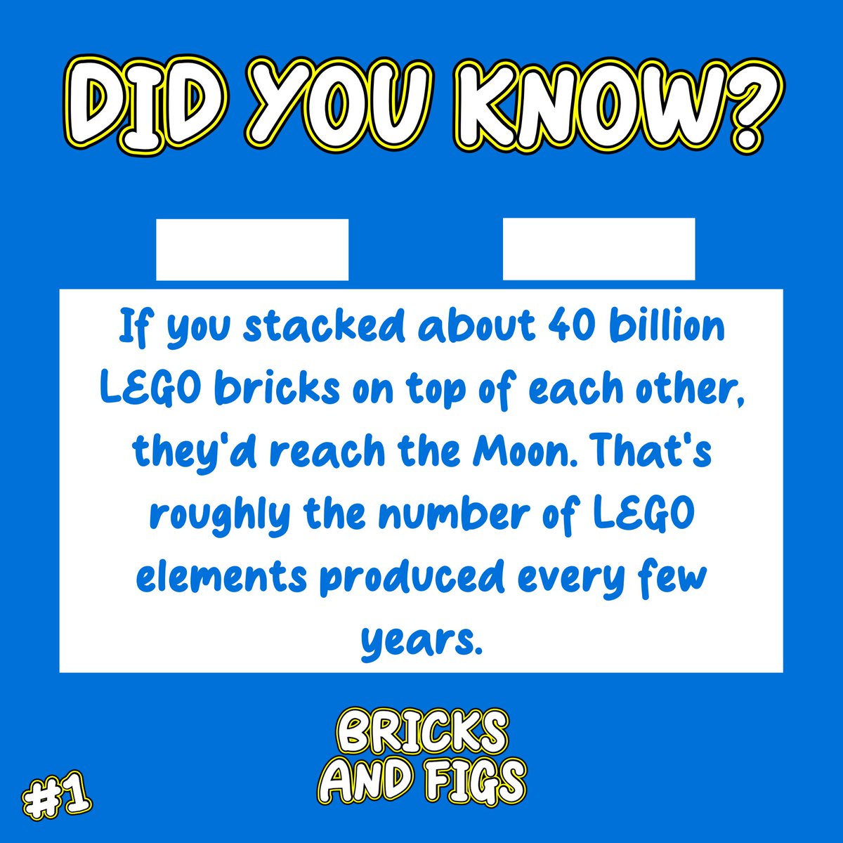TeamBuildrBrock's tweet photo. Bricks and Minifigs fun fact #1! https://t.co/EAVpK6xnTH