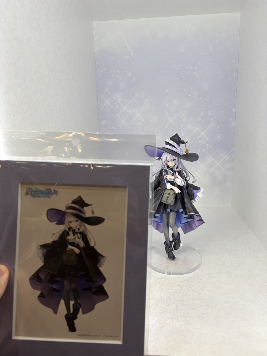 miepa3005's tweet photo. イレイナさん！
（元絵と一緒に撮りたかったけどうまいことピント合いませんでした...）
#魔女の旅々 https://t.co/MQxn4GPDTw