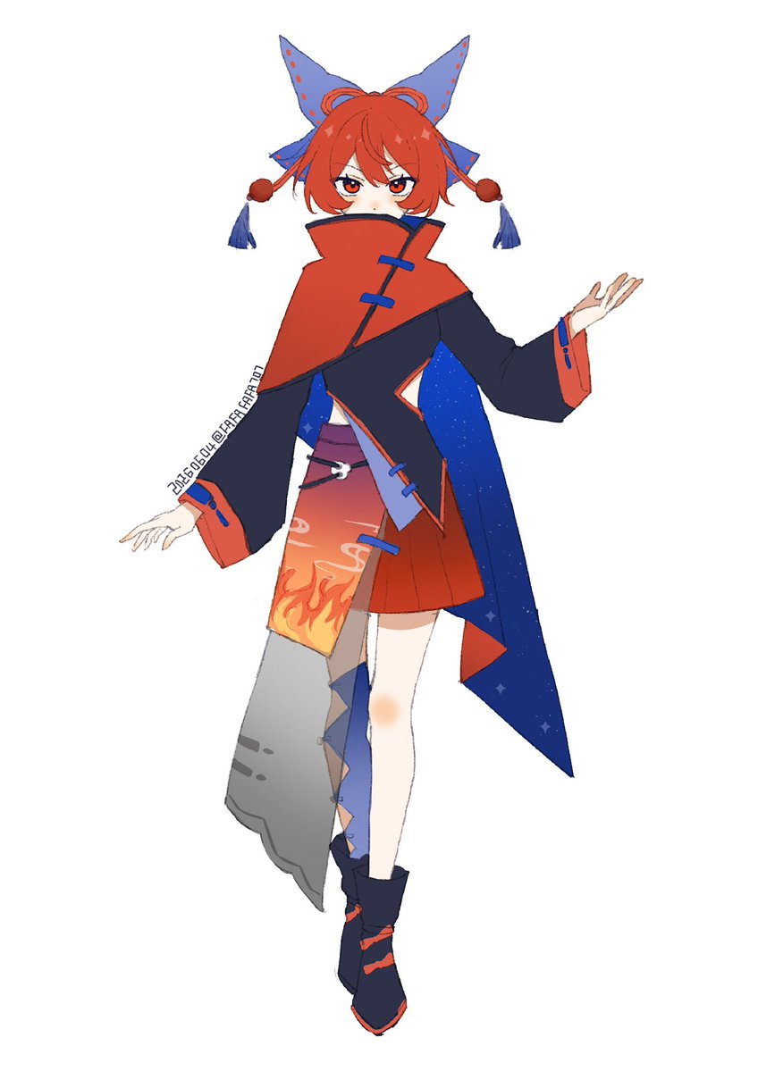 fafafafa707's tweet photo. 嘗試給赤蠻奇畫了服設( ⁼̴̀ .̫ ⁼̴́ )✧

#東方project 
#赤蠻奇 
#6月6はせきばんきのひ 
#せきばんきのひ https://t.co/6am6NJ21wa