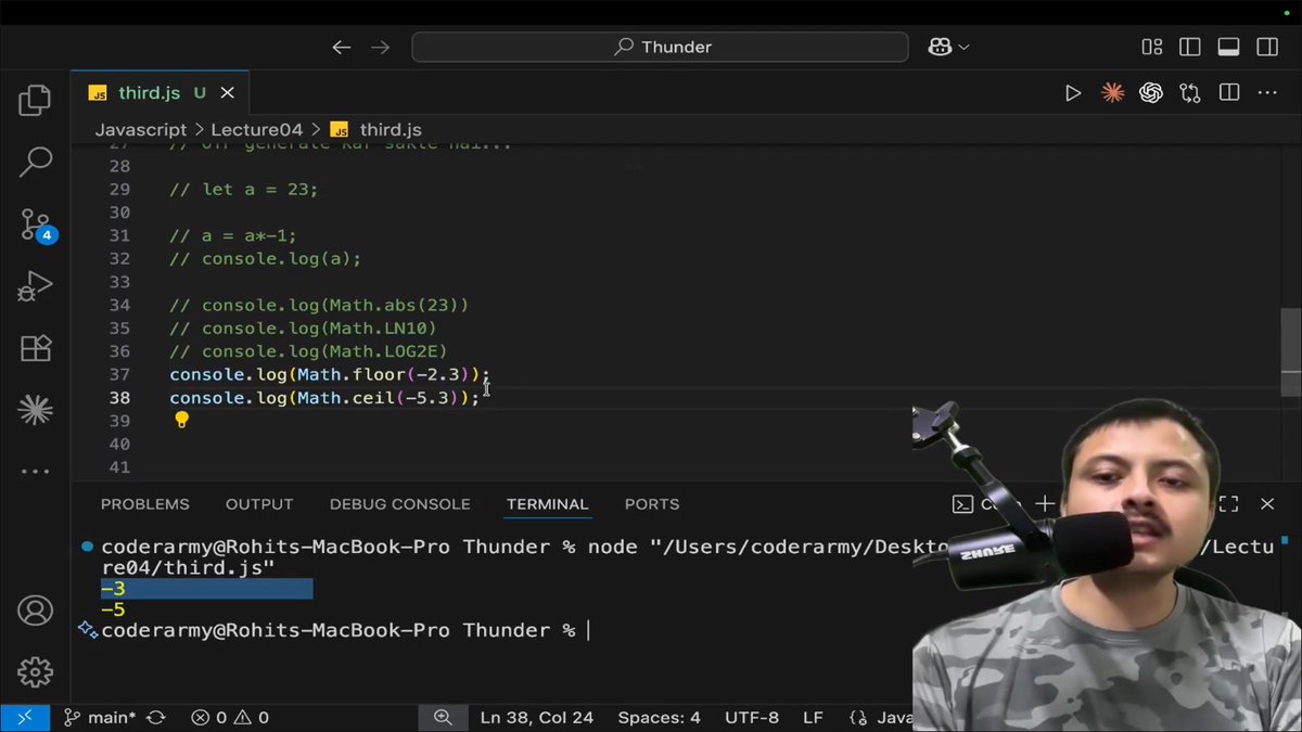 samarthkapse41's tweet photo. Day 05/100 🚀

Learned bitwise operators, loops, numbers, the Math object in depth, and string operations in JavaScript.

@rohit_negi9 @CoderArmy @adityatandon02

#100DaysOfCode https://t.co/bDFvhO27BA
