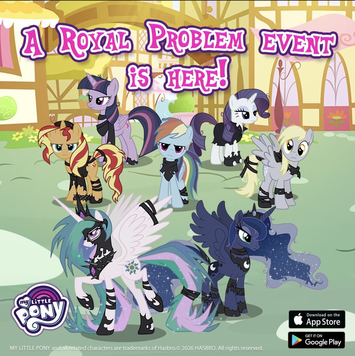 scisetpiled's tweet photo. Why is sunset and rainbow dash staring at me like i killed their family https://t.co/QNDXQhRDwS