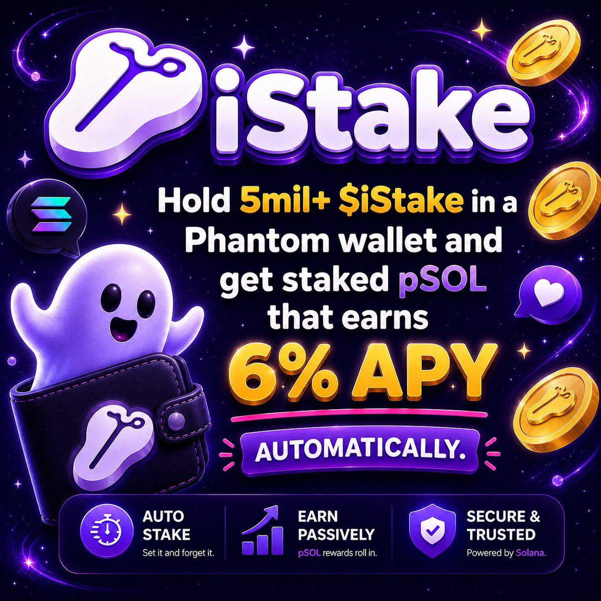 StakedPsol's tweet photo. @Jeremybtc @0xTad @phantom IStake is the answer. Get staked pSOL that earn apy while you wait for sol to recover.

4dXavA5AFMzjRbRBgDQiubpB7EBWhYqW1t3dRr7s8weP https://t.co/ZITPdegU1R