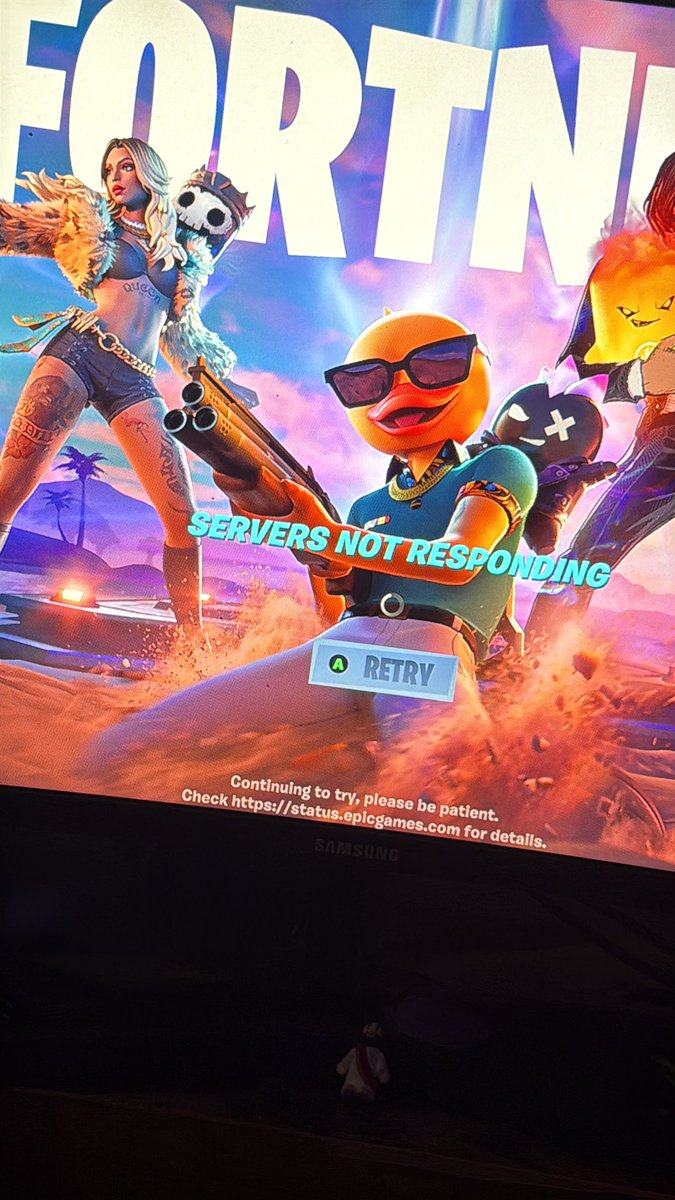 VS_OGP's tweet photo. @Fortnite @FortniteStatus  where my game at ? https://t.co/QkstB580bC