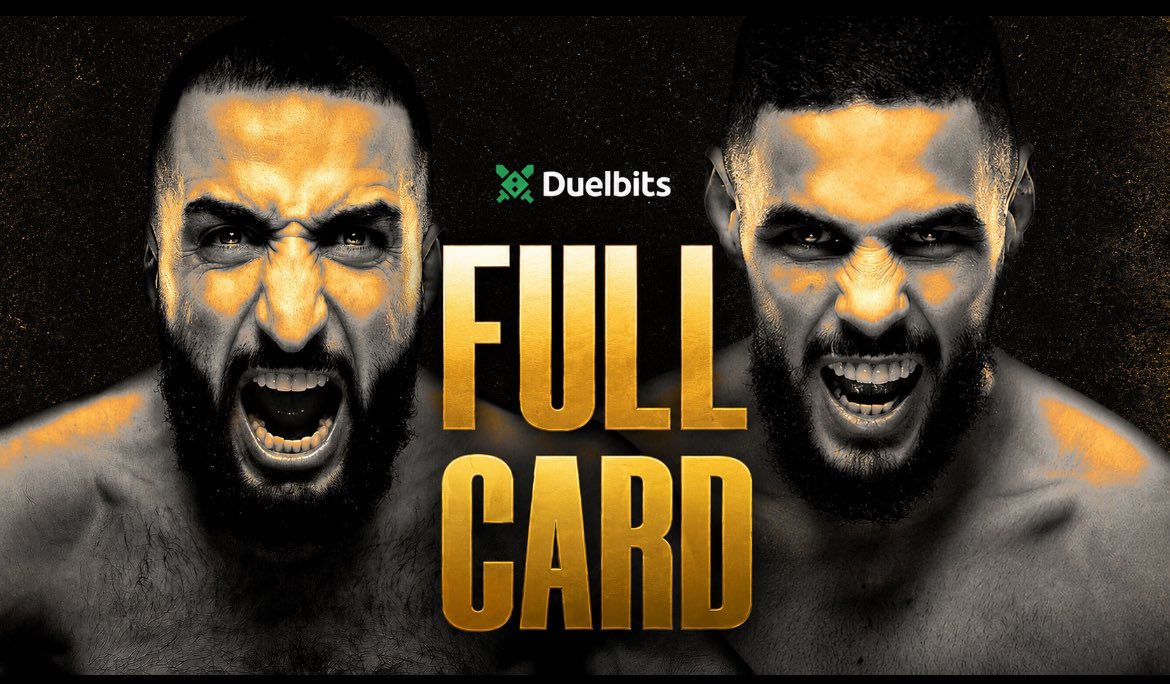 HaychBets's tweet photo. #UFCVegas118 Full Card 🇺🇸 

📊 May Record: 19-17 (+16.16U)

Going for B2B2B2B Profitable cards🤞 

All wagers placed on @Duelbits ⚔️ 

(1U) Souza/Carnelossi FDNGD @ +135
(1U) Chaves/Duben FGD @ +105
(1.5U) Brito/Leavitt FDNGD @ -125
(1U) Priscila Cachoeira ML @ +105
(1.5U) Bruno Silva ML @ -125
(1U) McGhee + Allen MLP @ -110
(1U) Ziam + Allen MLP @ +105
(1U) Junior Tafa ML @ +295
(2U) Santiago Luna ML @ +115
(2U) Gabriel Bonfim ML @ +100

Hit 𝗟𝗜𝗞𝗘 - If You’re Tailing 🍀🤞