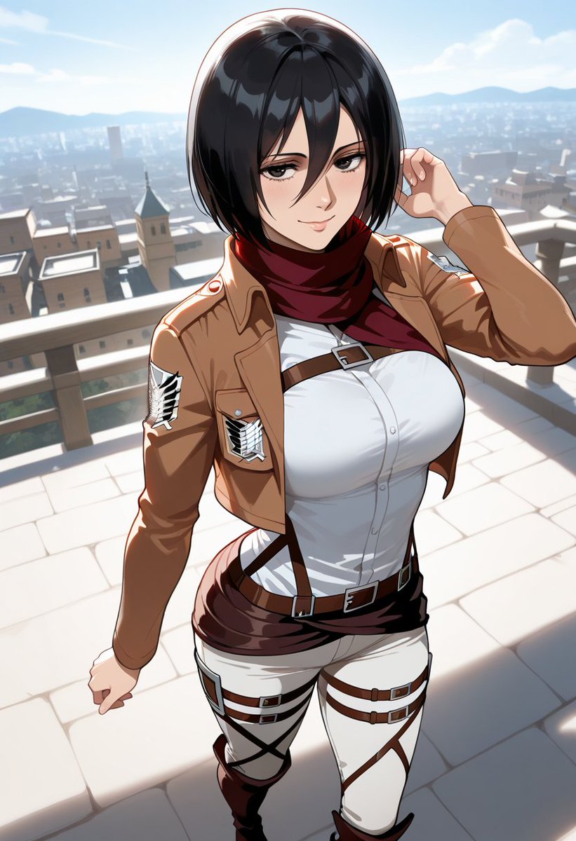 DigitalLustAI's tweet photo. Mikasa | Attack on Titan
SFW #sfw #mikasa #attackontitan #aigenerated https://t.co/U1T9TsVIEs