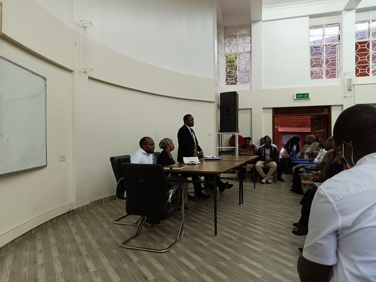 LabanLwasa's tweet photo. A packed room at the @MakerereLaw as shortlisted applicants gather for a briefing ahead of the Graduate Admission Test (GAT) for the Master of Laws (LLM) Programme. Wishing all candidates success.

@Makerere
@MakerereNews https://t.co/IvW7LdXqpz