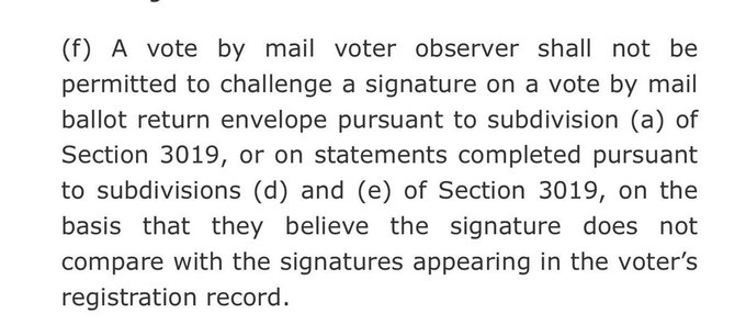 RoboMunch's tweet photo. @eaglesfamsroost @ginamilan_ Why bother to verify signatures, they can't do anything if they don't match. https://t.co/La5aR8Pa1K