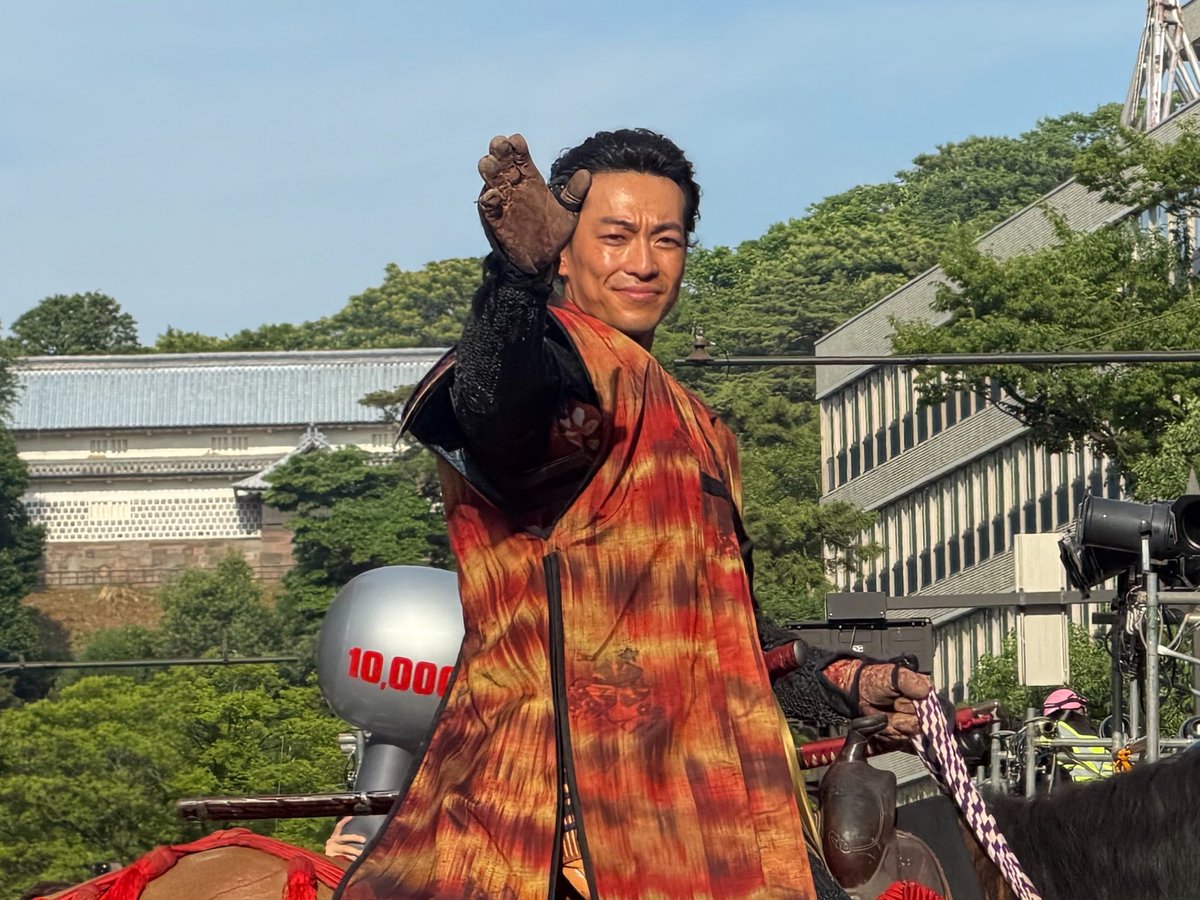 uraharauran's tweet photo. 前田利家役の俳優さんかっこよすぎだろ… https://t.co/m6pKBGsVPe