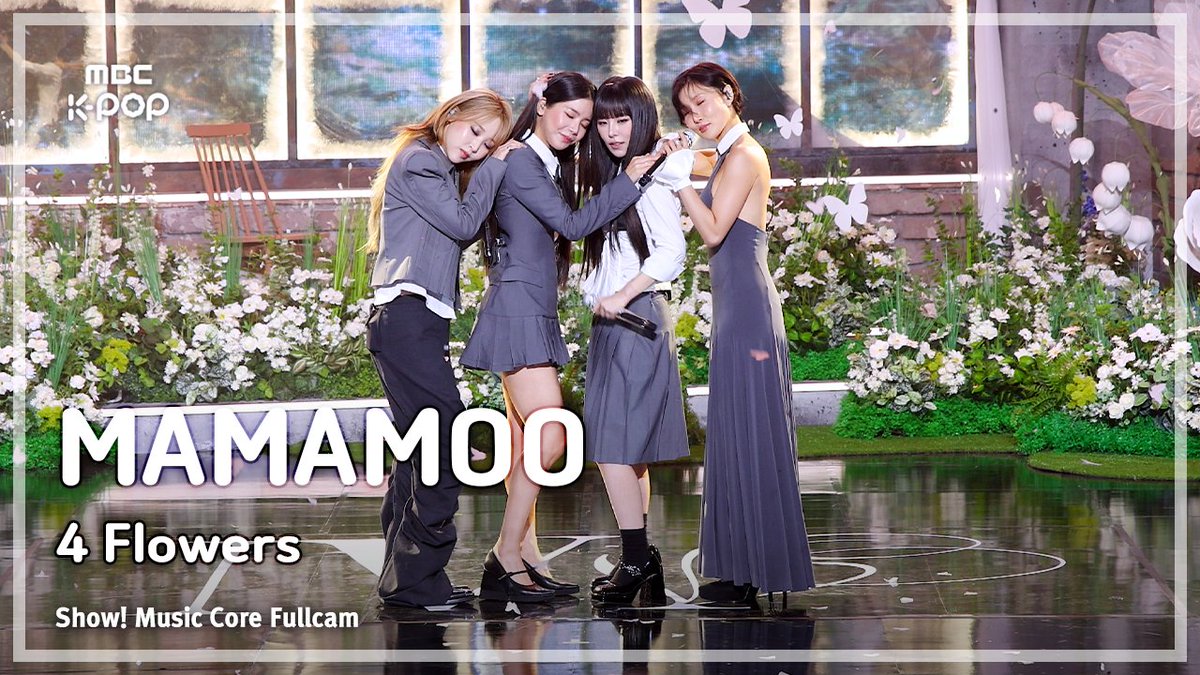 thekpop2Of's tweet photo. 260606🔍[#음중풀캠]

‘MAMAMOO – 4 FLOWERS’
풀캠▶https://t.co/AXKGOUYvYL

#쇼음악중심 #음중 #마마무 #MAMAMOO #4Flowers @RBW_MAMAMOO https://t.co/clJOm0S1nx