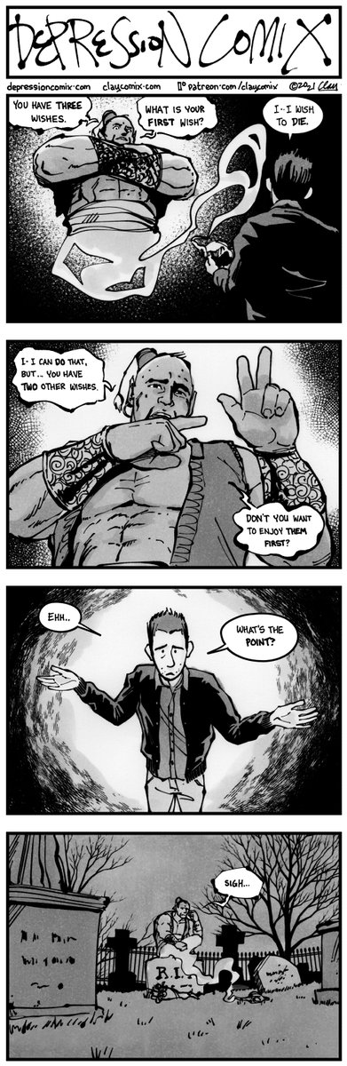 depressioncomix's tweet photo. From the archive: depression comix #489 https://t.co/XlYQz45LF9 #comics https://t.co/q2QoIBg6LQ