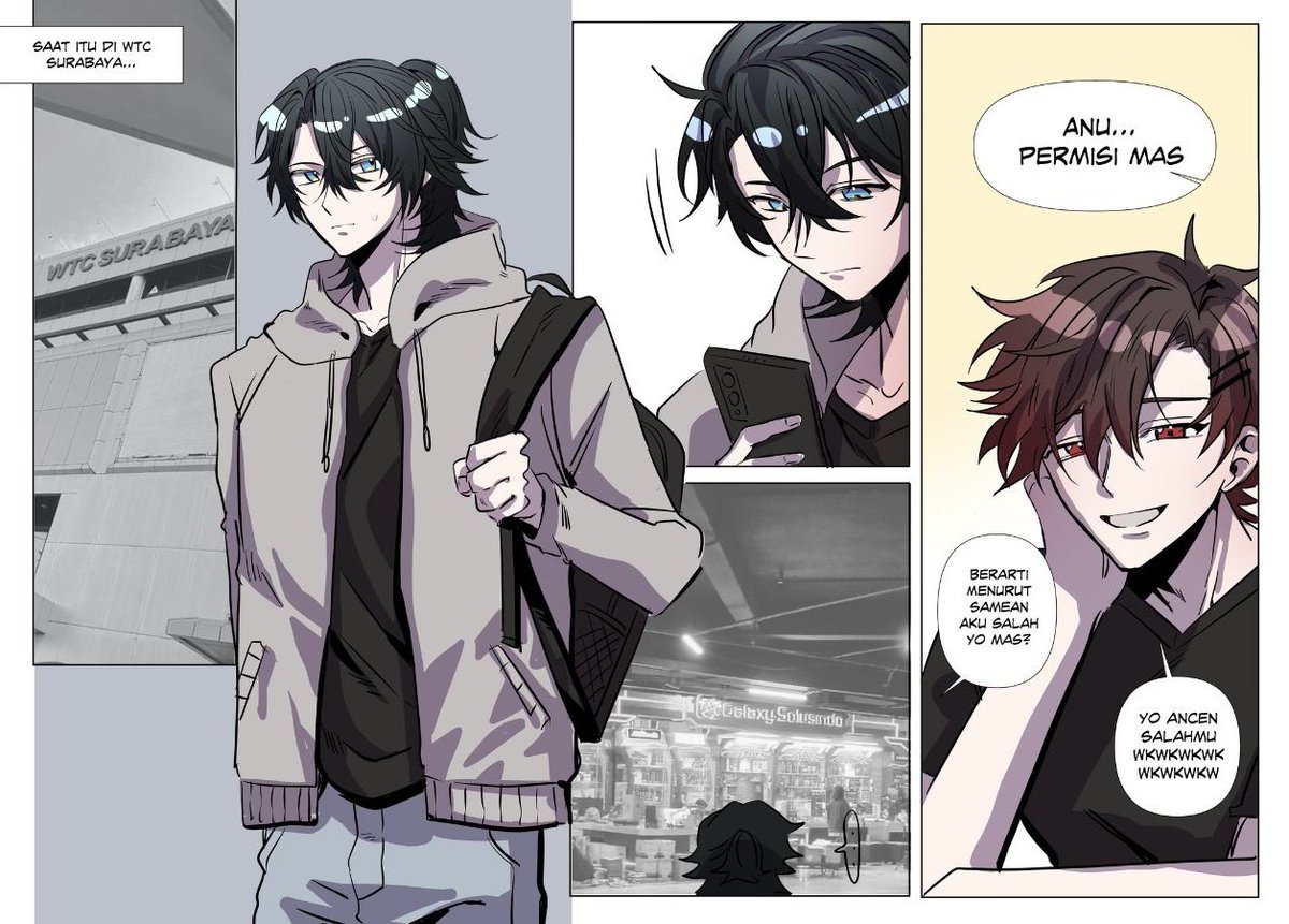klenger_crew's tweet photo. Episode 1 : Karyawan Baru

Lika liku kerja di tempat baru🥀 [ pov rangga ]
#klenger_crew #originalcharacter https://t.co/tYYEaxMikl