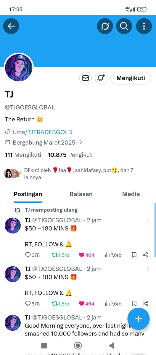 Muhamad Satria Pratama tweet media