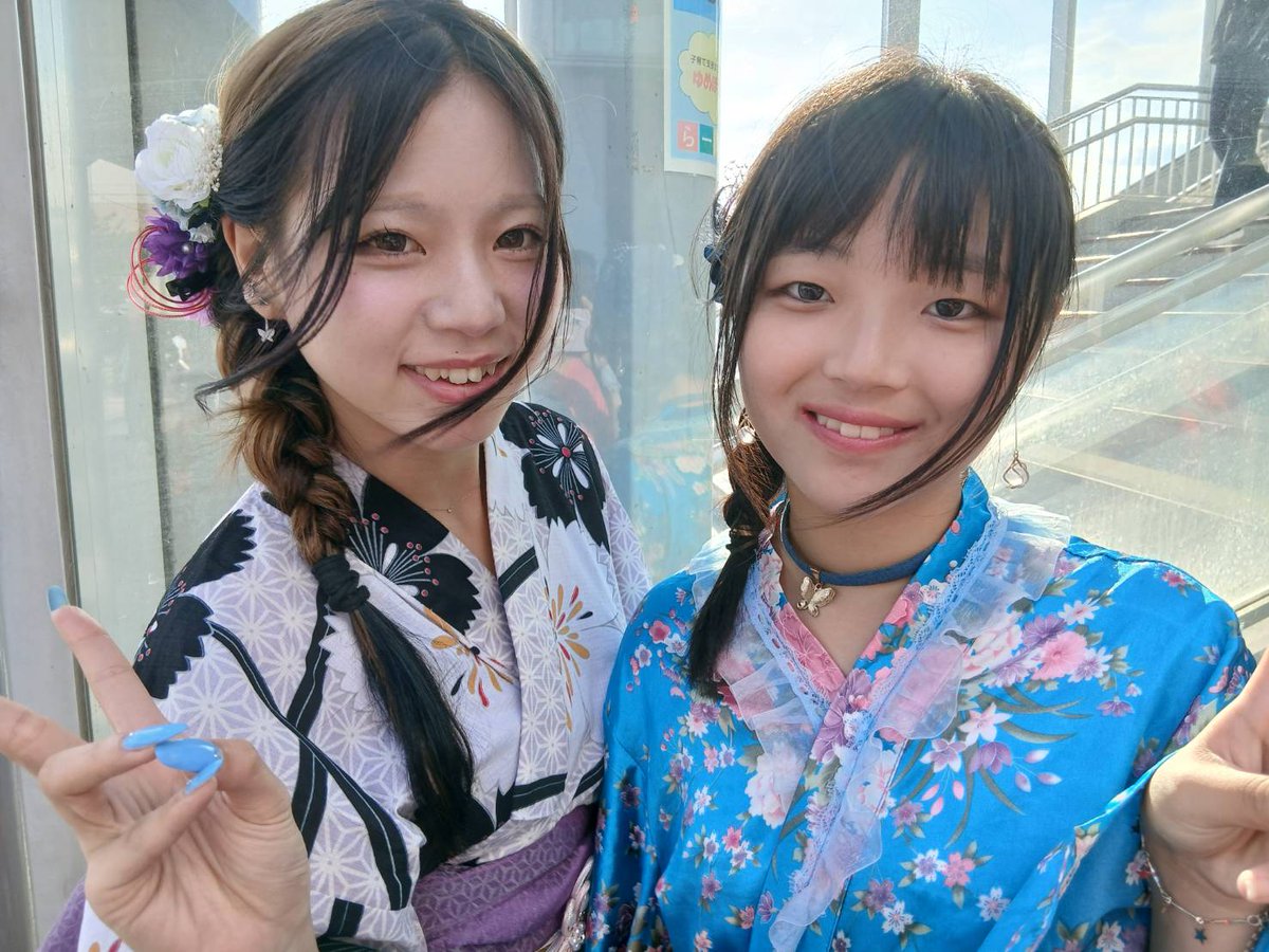 nonoyu0502's tweet photo. 🩷今日のお写真🩷
#MiRan さん
#Chahko さん
今年もクールアースデイ🌍で
一緒に打ち水できて嬉しかったです🐬🐳
浴衣姿とってもキレイでした😍🩷 https://t.co/6WIh6YcmWG
