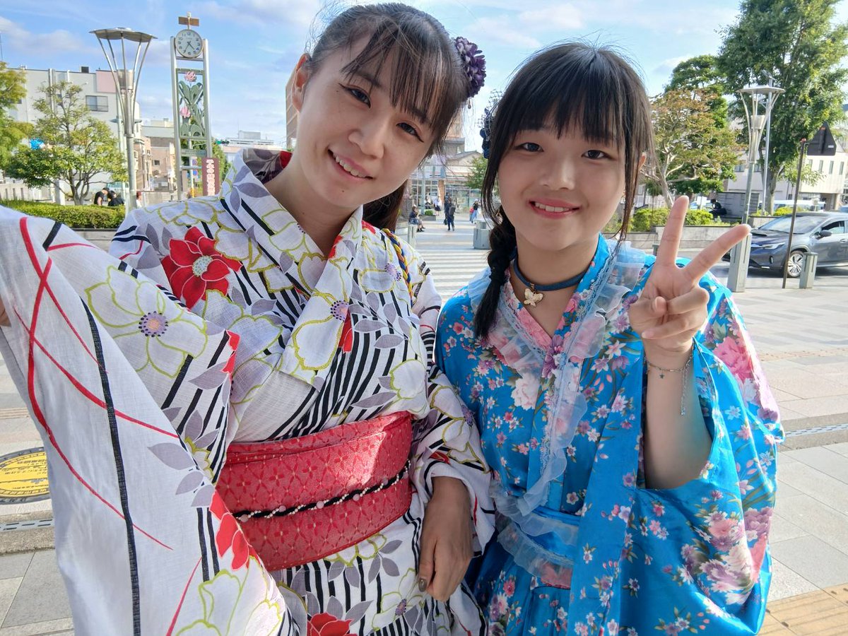 nonoyu0502's tweet photo. 🩷今日のお写真🩷
#MiRan さん
#Chahko さん
今年もクールアースデイ🌍で
一緒に打ち水できて嬉しかったです🐬🐳
浴衣姿とってもキレイでした😍🩷 https://t.co/6WIh6YcmWG